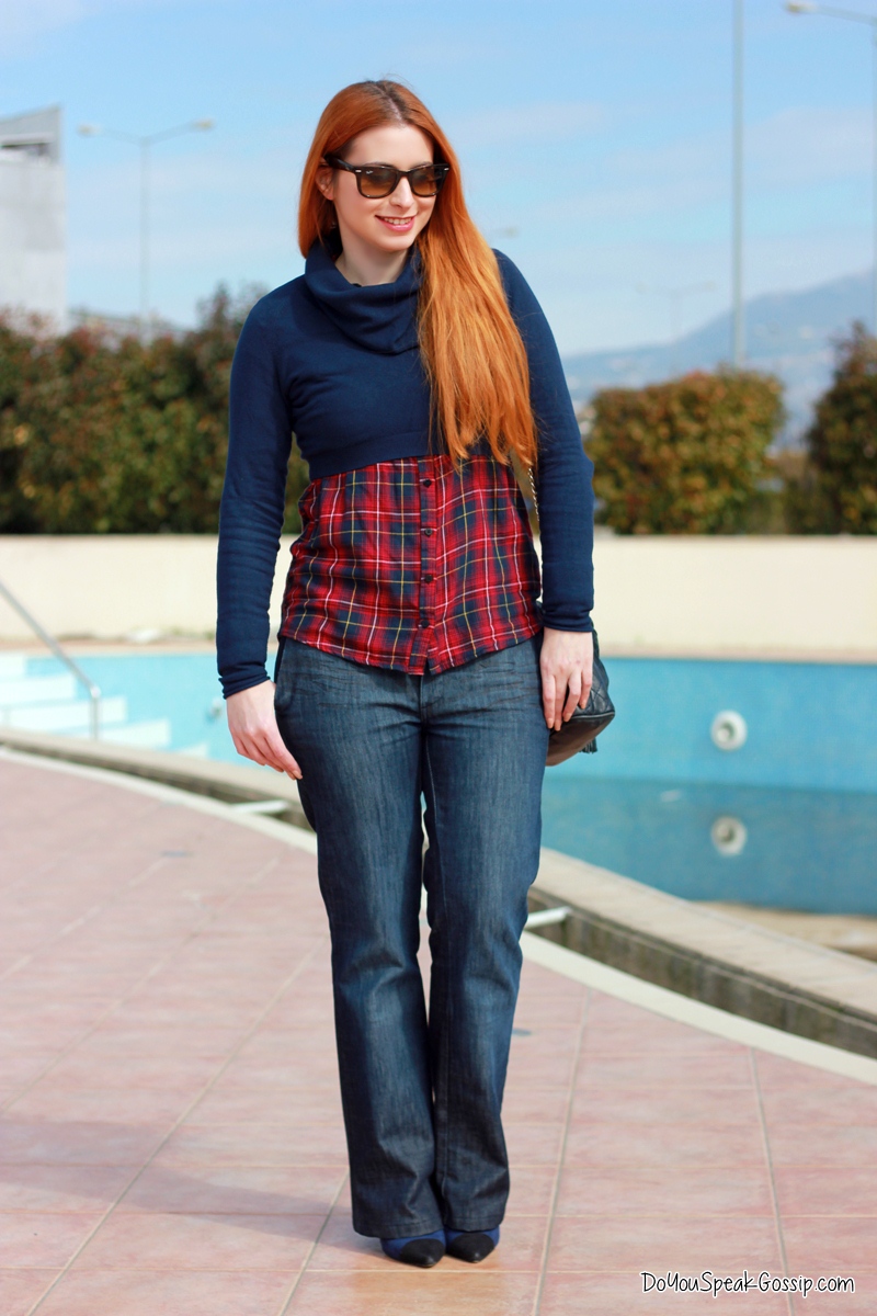 Cropped & plaid