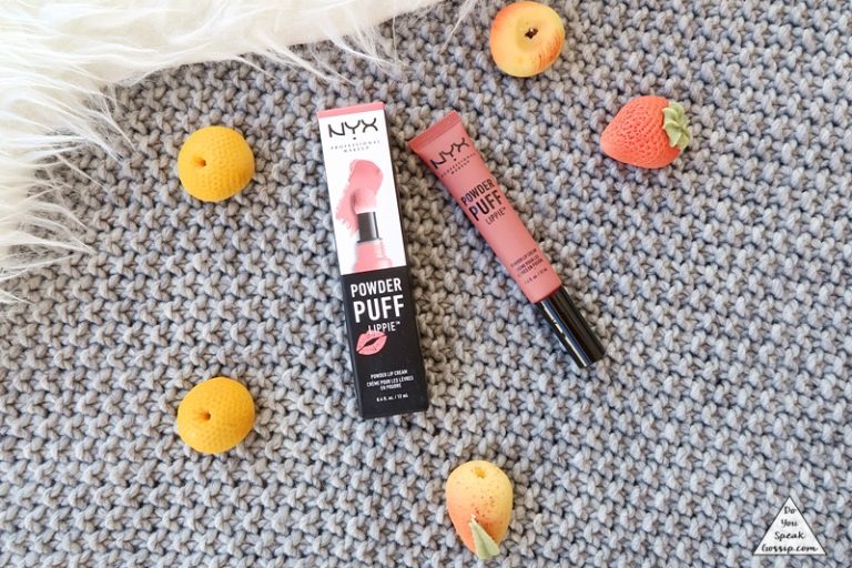 NYX Powder puff lippie review Do You Speak Gossip?