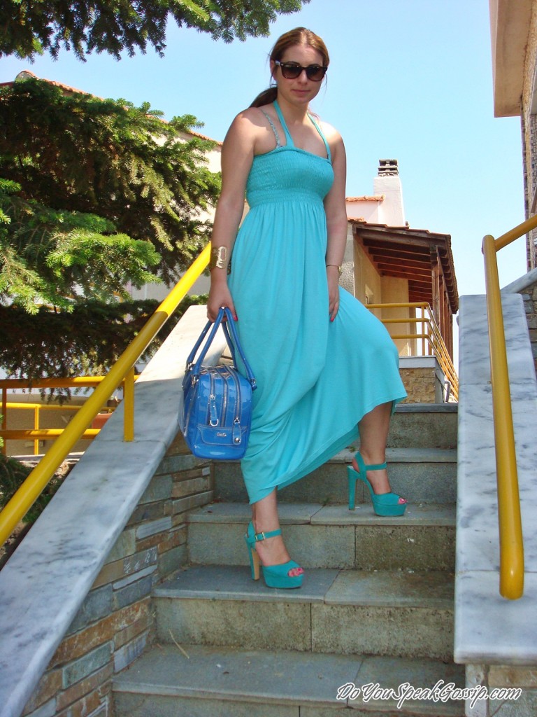 Blue mint | outfit post - Do You Speak Gossip?
